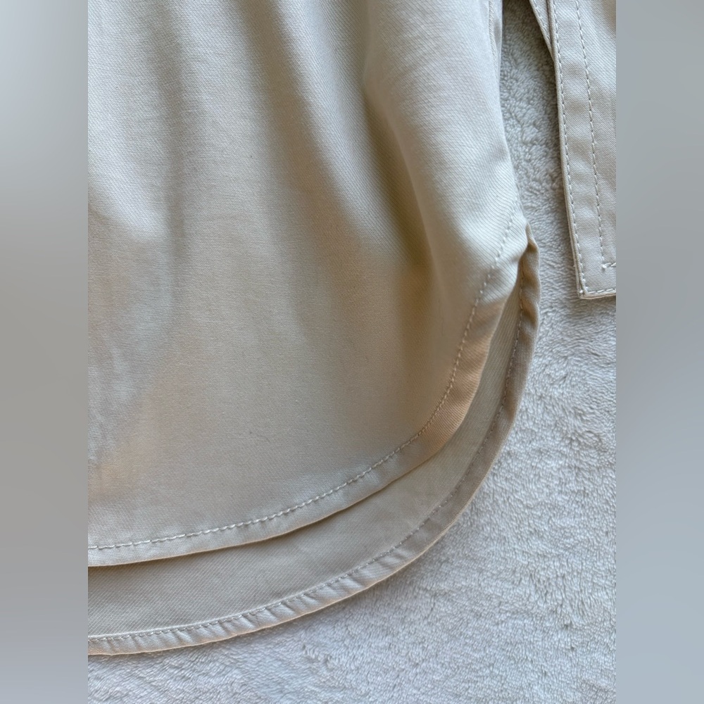 Banana Republic Kakhi Shirttail Dress - Size Small - Picture 8 of 16